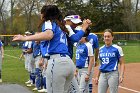 Softball vs Emerson 1  Wheaton College Softball vs Emerson in game 1 of a doubleheader. - Photo By: KEITH NORDSTROM : Wheaton, Softball